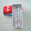 Stainless Steel dessert spoon and fruit fork gift set